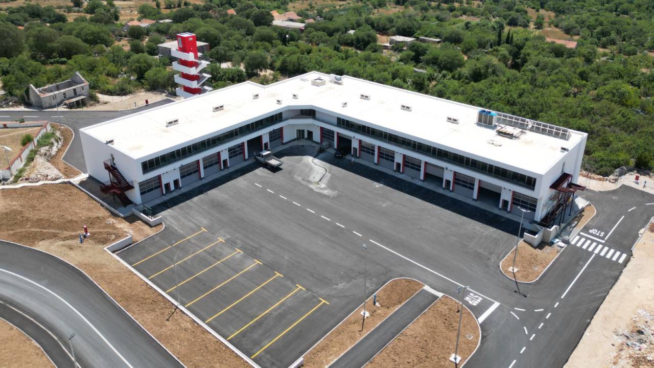 Regional training center for training operational forces of the Split-Dalmatia County's firefighting system, Vučevica